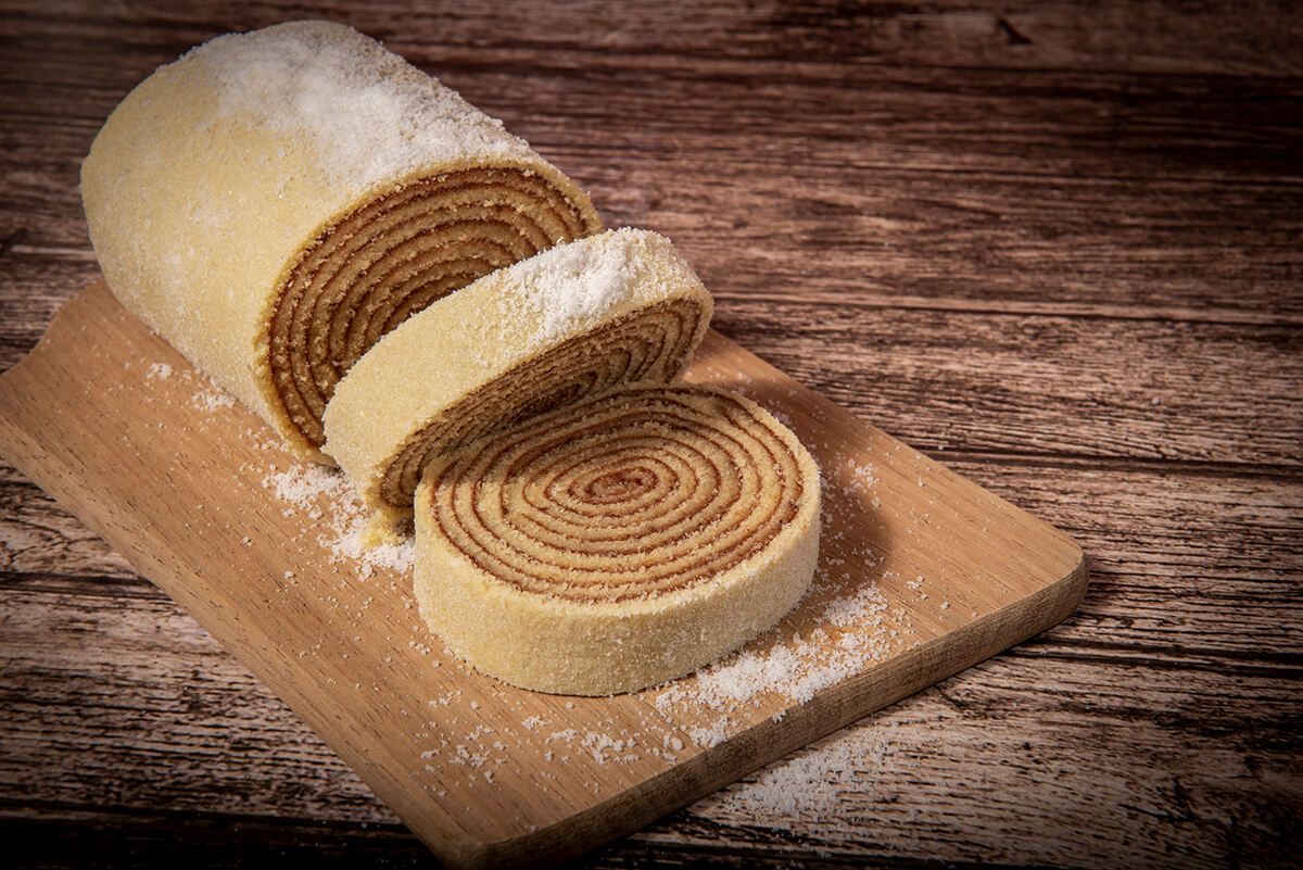 Foto culinaria bolo de rolo